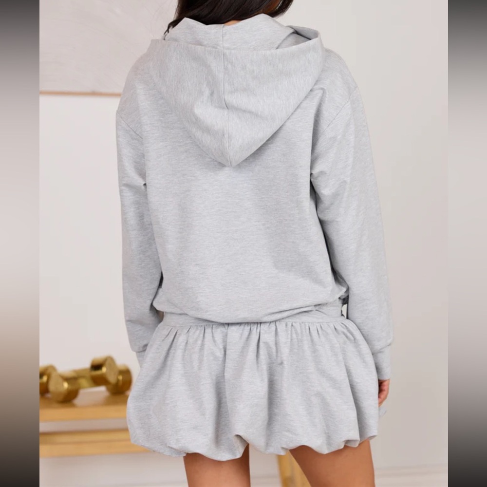 (NWT) Sweatshirt Mini Dress - Picture 2 of 6